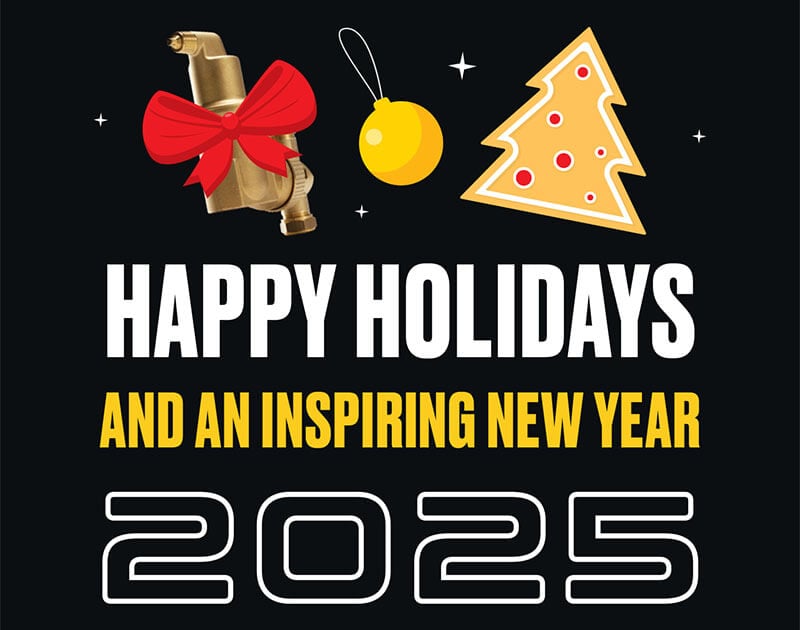 Spirotech wishes you a Merry Christmas and a beautiful but above all healthy 2025!