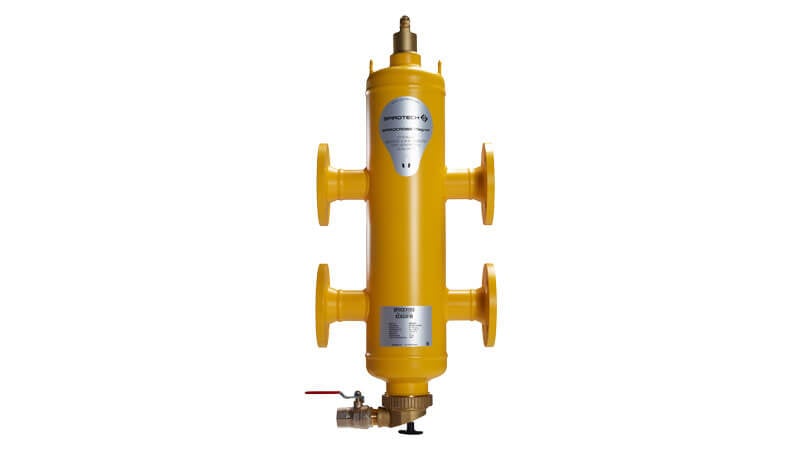 Spirotech SpiroCross - Hydraulic balanced deaeration & dirt separation